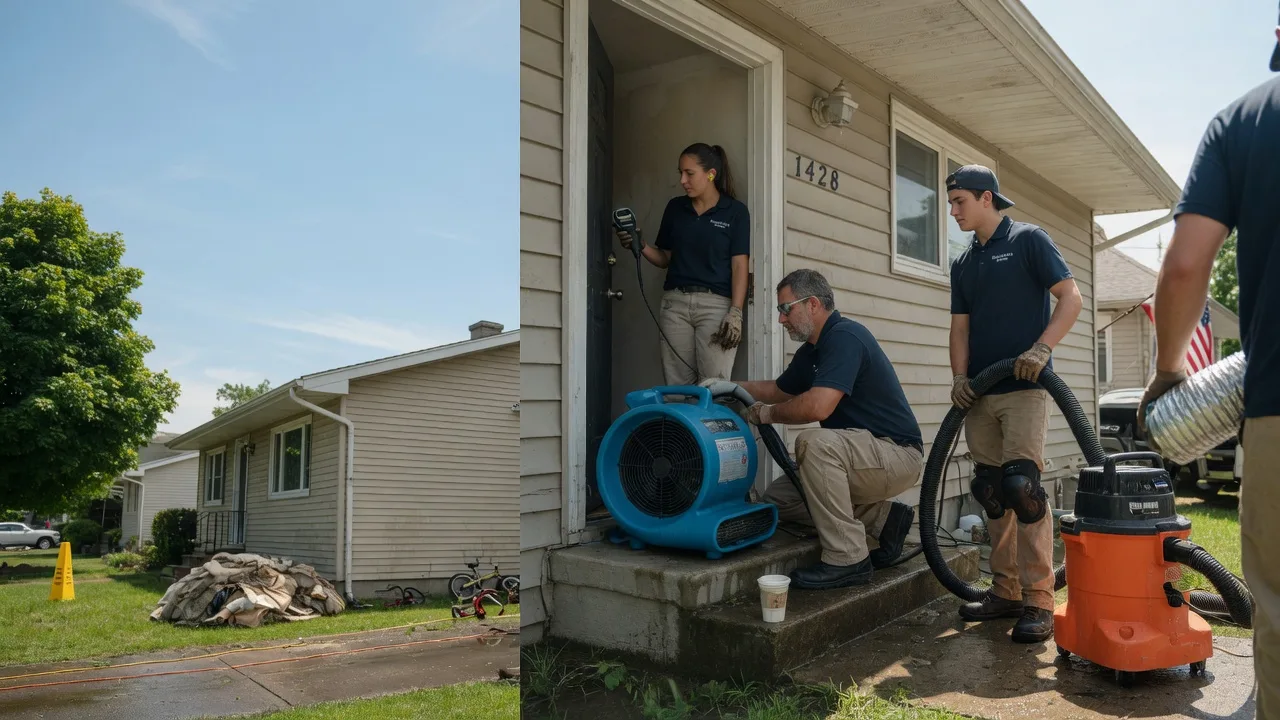 Water Damage Restoration in Blue Creek, OH near me